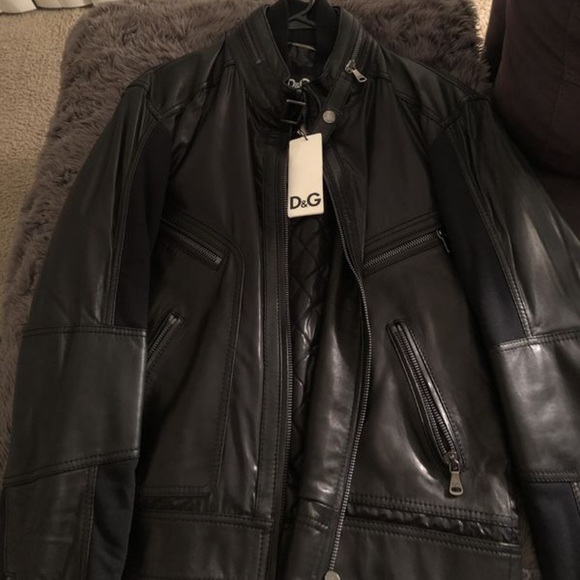 Dolce&Gabbana Men’s Leather Jacket